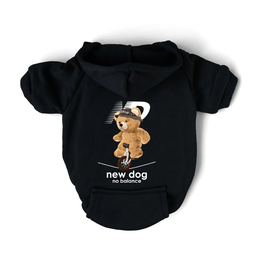 Heiße Neue Hund Mode Bär Kleidung Chihuahua Yorkshire Frenchie Möpse Herbst Winter Frühling Fleece Futter Kleine Mittlere Haustier Hoodies