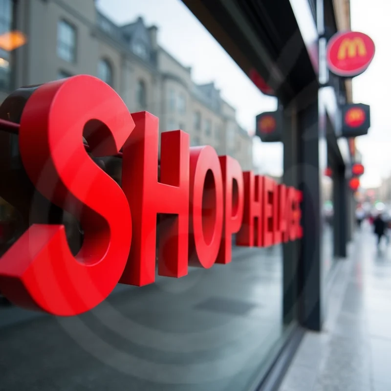 맞춤형 3D 금속 비즈니스 간판 (야외 매장용 방수 내구성 간판, 쇼핑센터, 호텔, 카페, 살롱에 적합)