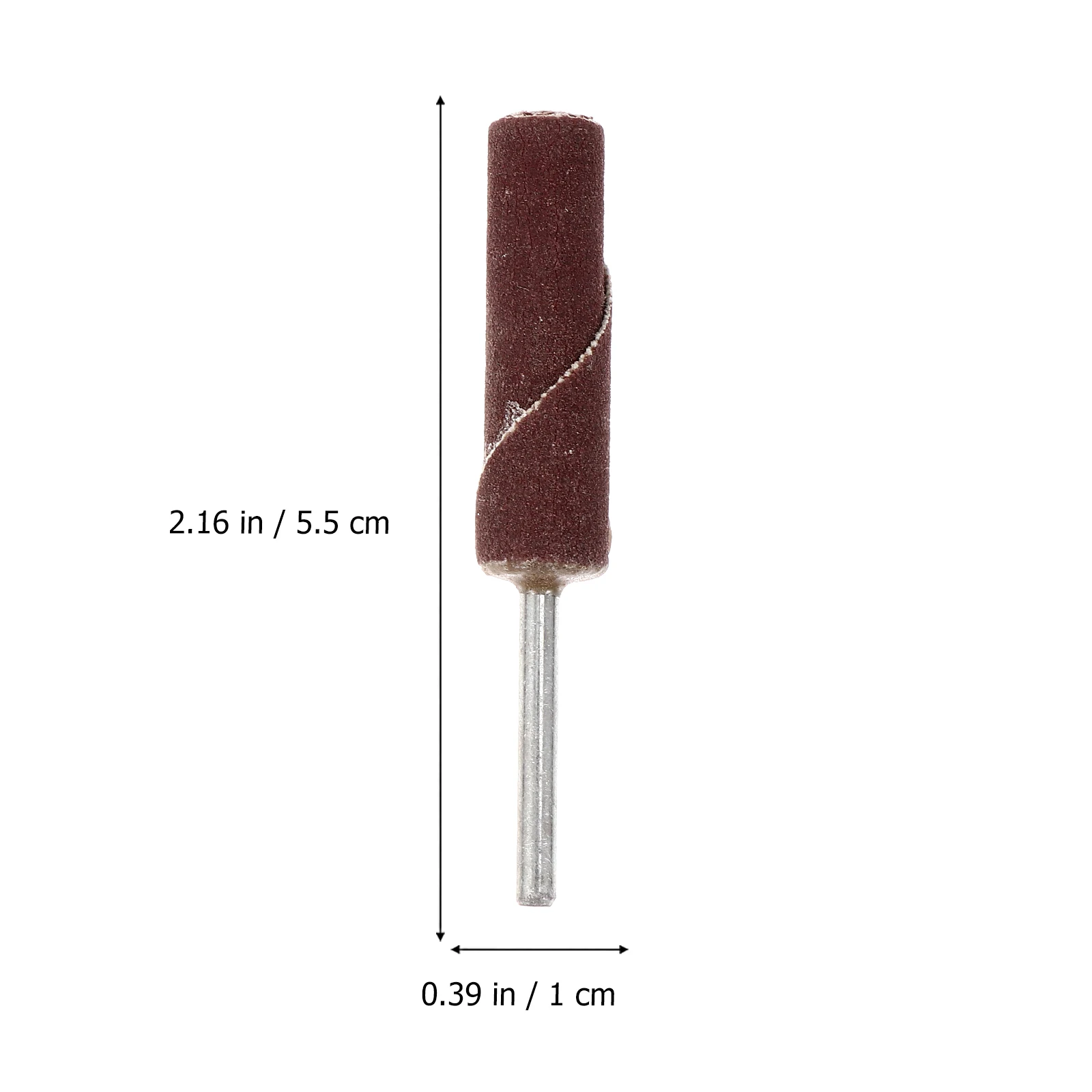 

10pcs Stick Grinding Head Cylinder Columnar S paper Wheel Wheel Flap Disc Abrasive Wood Metal Flap Disc Craft