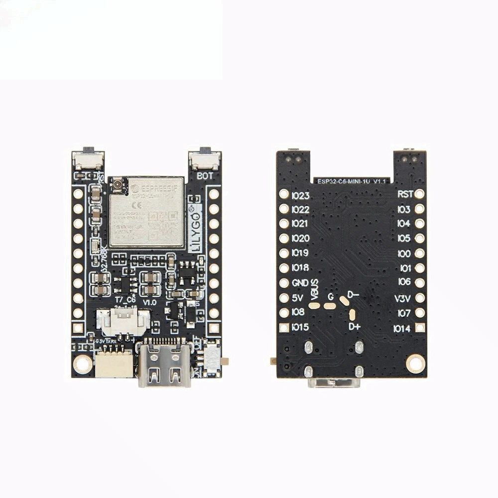 T7-C6 ESP32-C6-MINI-1 SoC Module, Wi-Fi 6 BLE5 Thread Zigbee Multi-protocol Wireless ChipEspressif Systems