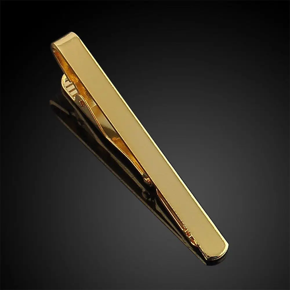 Fashion New Arrival Stainless Steel Simple Practical Necktie Clasp for Men Gift Metal Tie Clip Pin Suit Clip