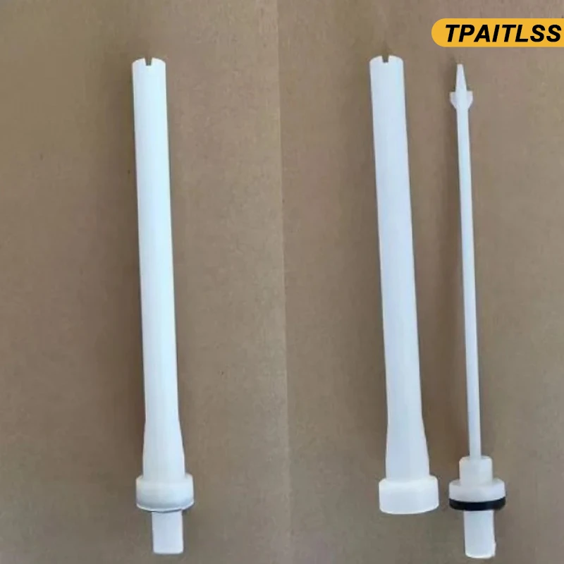 Tpaitlss 2 шт., порошковый электростатический пистолет-распылитель, электрическая игла, плоская насадка, головка пистолета, длинный стержень для G M03