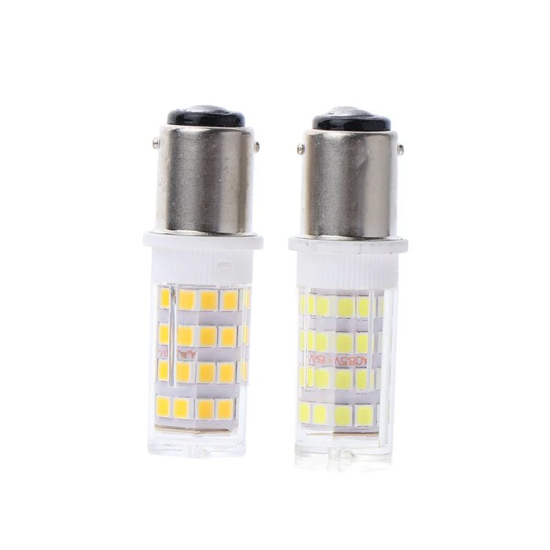 

1Pc BA15D Energy Saving Corn Bulbs Crystal Lamp 5W Led Lights Lights For Sewing Machine 220V High Brightness 310-340LM