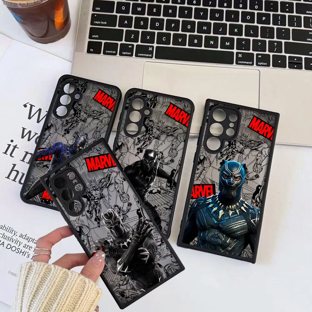 

Black Panther Marvel Phone Case For Infinix Note 30 12 12G96 10 Hot 60 11 11s 10s 10i Tecnos Park Smart 10 9 8 6 Pro Mtte Cover