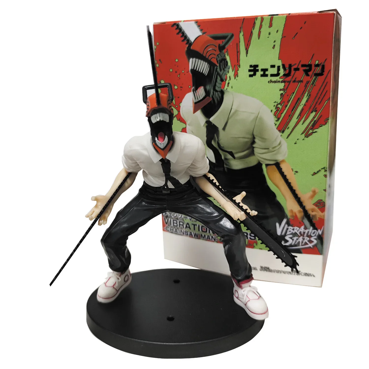 

Chainsaw Man Action Figure Denji Figure Anime Peripherals PVC Figurine Model Pochita Demon Toy Ornaments Gifts Collections Dolls