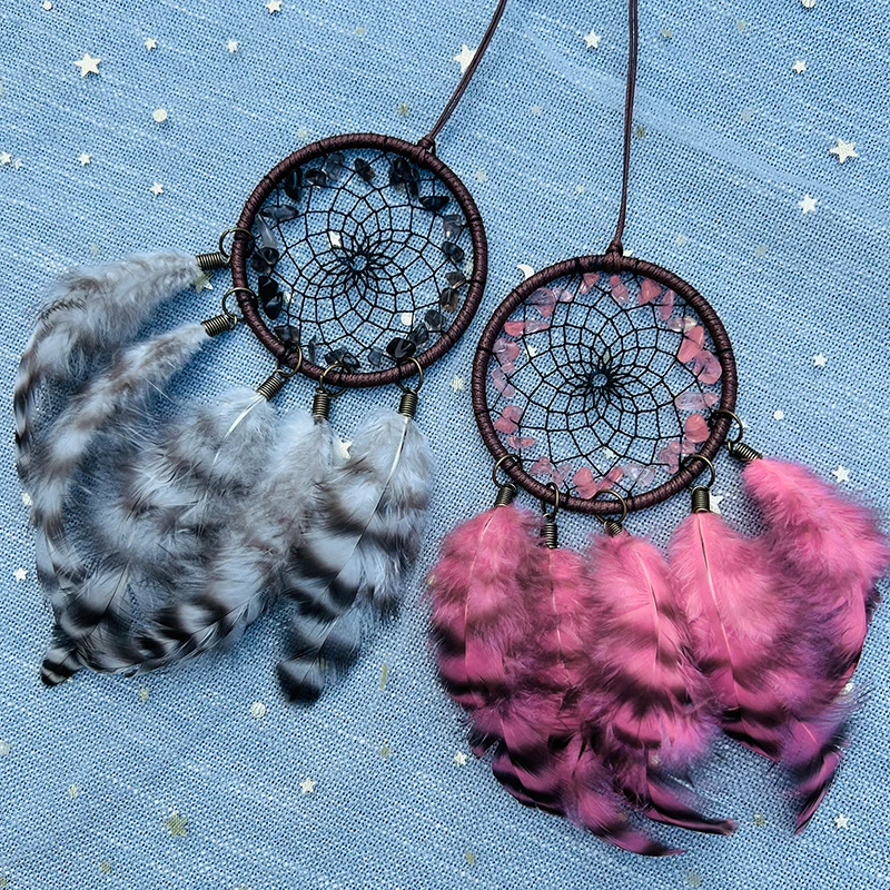 Boho Piume di cristallo Acchia - Boho Wind Chimes recensione e prezzo
