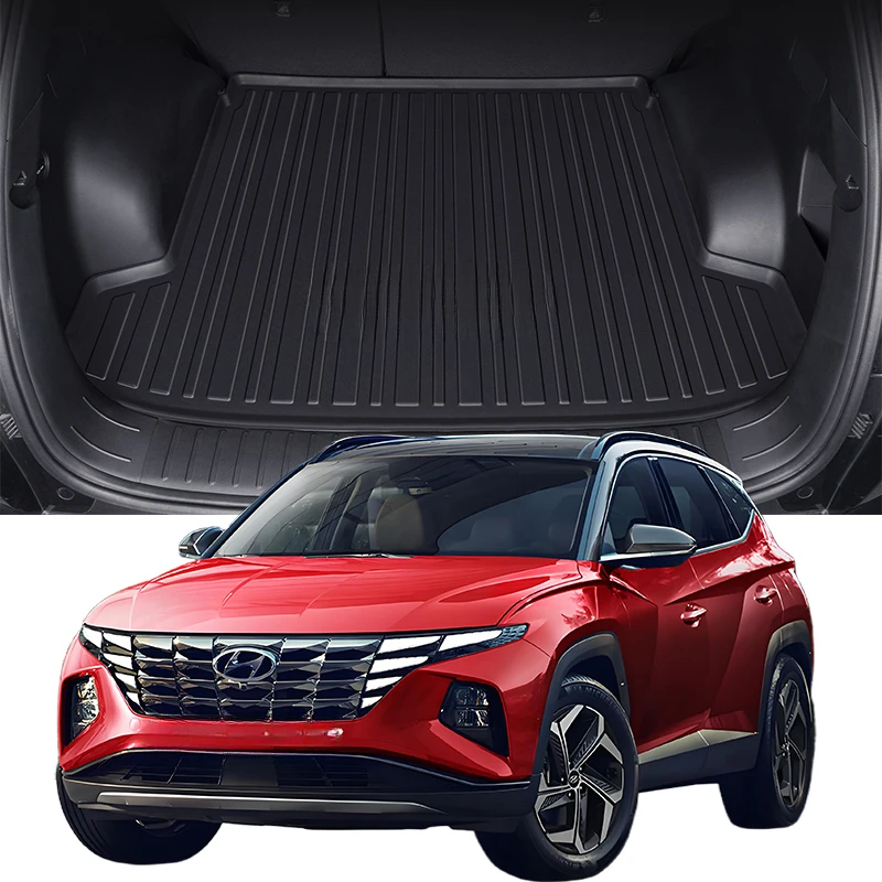 

Upgrade TPE Car Rear Trunk Mats Storage Pads Cargo Tray Dustproof Waterproof Protecion Cushion For Hyundai Tucson 2006-2022