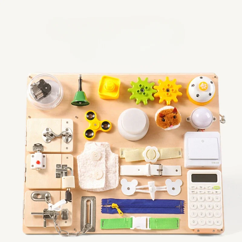 Montessori educação sensorial de madeira matemática brinquedos dupla face ocupado jogos de tabuleiro das crianças magia quadro negro quebra-cabeça brinquedos da criança presente