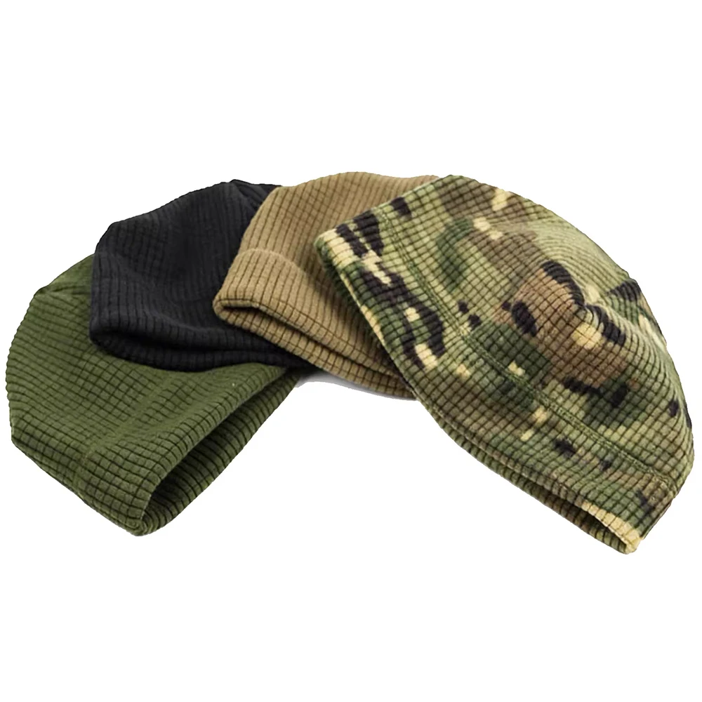 

Уличная тактика, клетчатая бархатная шапка для рыбалки, осенне-зимняя бархатная флисовая шапка для холодного борьбы, круглая шапка с защитой от замерзания ушей