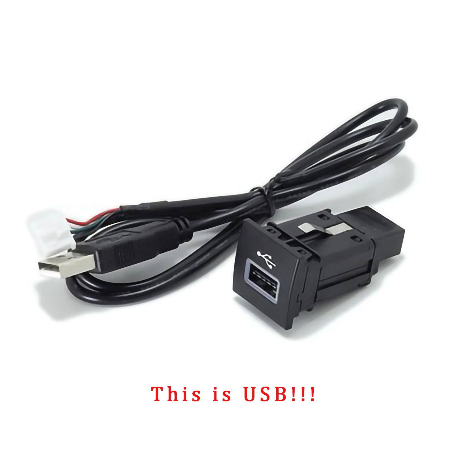 Für VW Golf 6 Jetta 5 MK5 Scirocco 06-12 QC3.0 Typ C PD USB Schnell-Autoladegerät Steckdose Zerstörungsfreier Ersatz-Kabelbaum 12V/24V