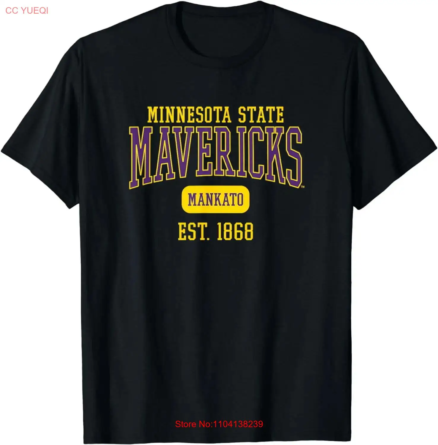 Minnesota State Mankato Mavericks Est. Date T-Shirt