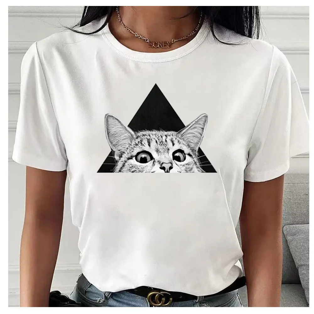 Cute Cat Iron On Transfers Vinyl Diy Washable Funny Pussy Patches for Clothing Thermoadhesive Decals Heat Transfers Printing image 4