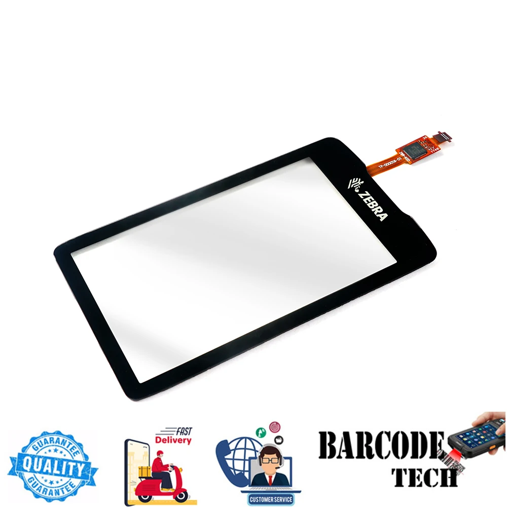 5pcs 10pcs lot For Symbol Zebra MC3300 MC33 MC330E MC330M MC330K Touchpad Touch Screen Digitizer Glass Panel, free delivery