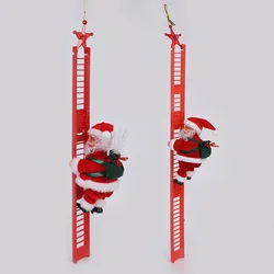 Electric Ladder Santa Claus Christmas Gifts Children's Toys Music Decorations Birthday Gifts New Year's Gifts Fun  Funny