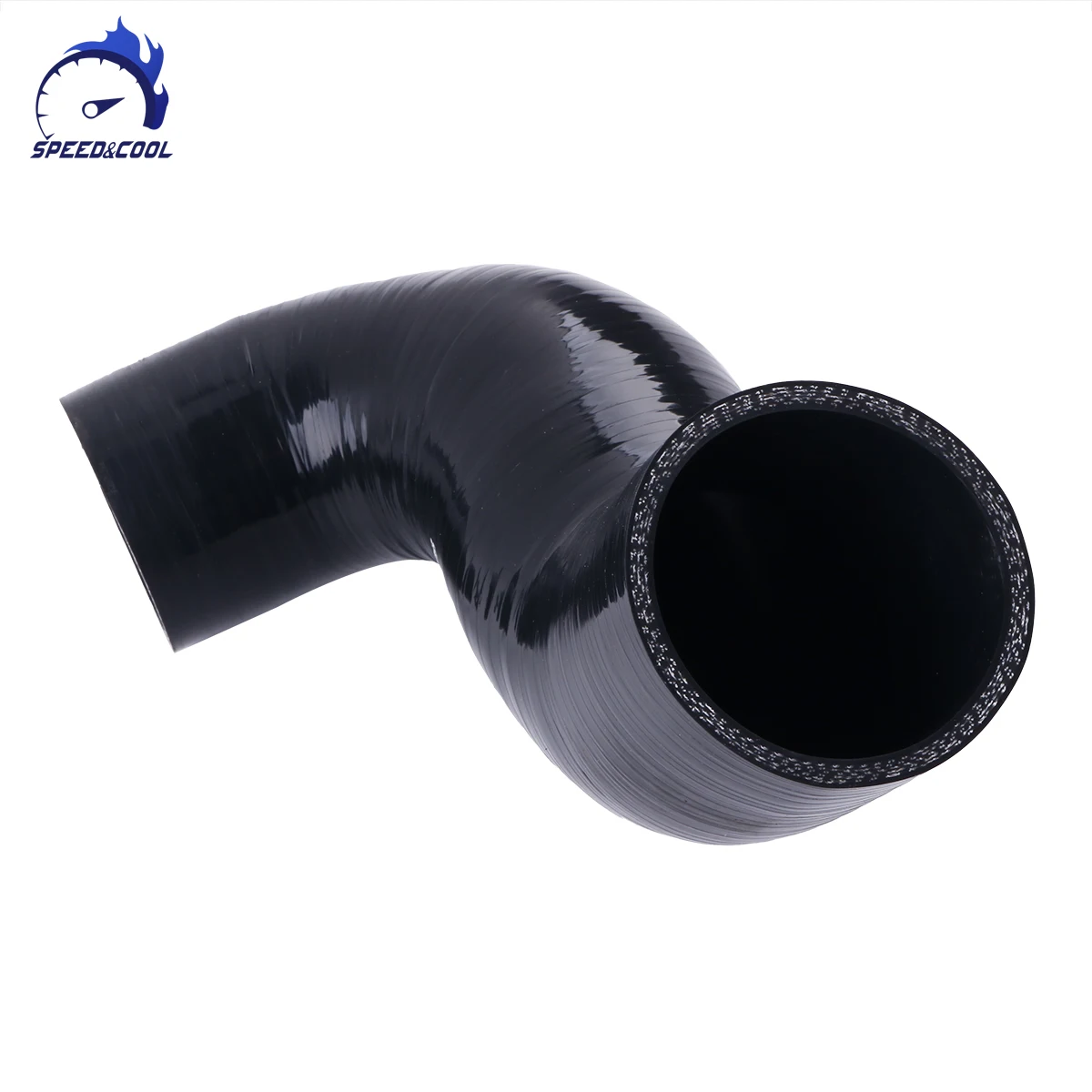 SPEED&COOL For Mk7 Platform 2.0 TDi Flurolined Turbo to Airbox Intake Silicone Hose view 5