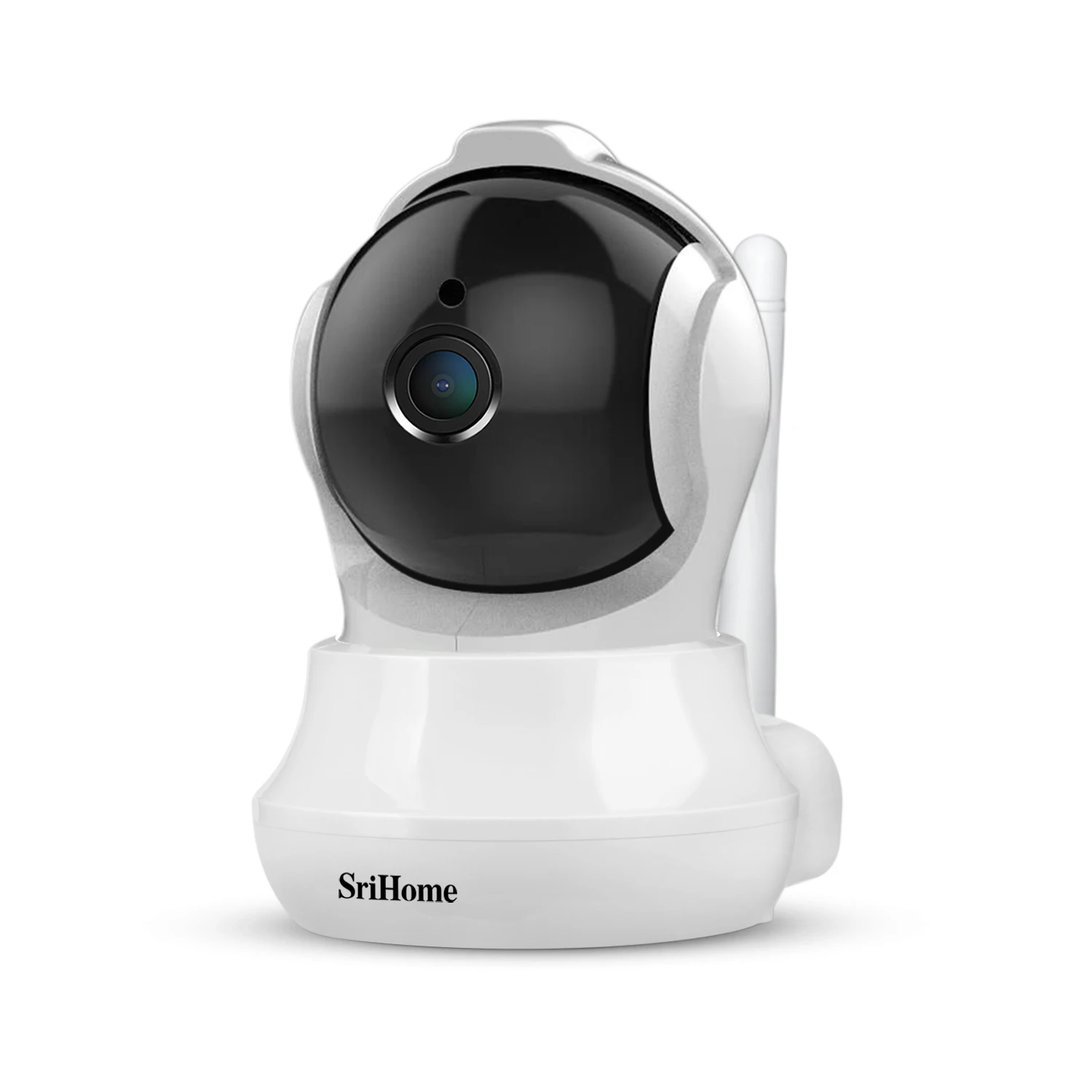 Srihome SH020 3.6mm Lens Wifi 3MP 1296P Wireless PTZ IP AI Auto Tracking Human Detection Night Vision Surveillance Camera