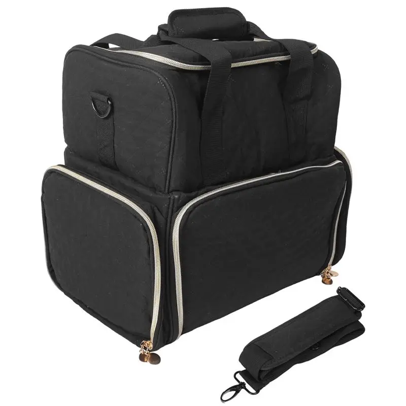 

B52C Органайзер для лака для ногтей вмещает 24 съемные сумки и карманы для хранения инструментов