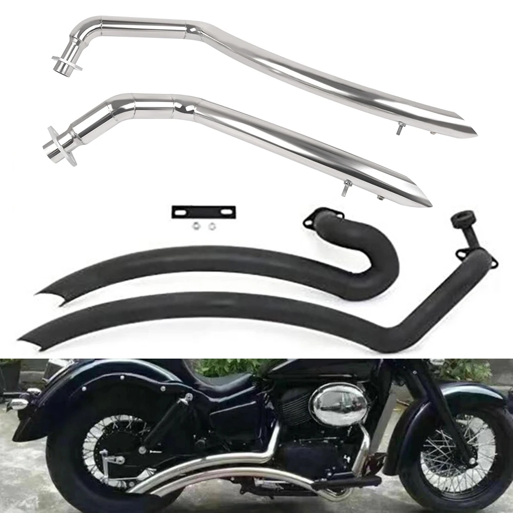 

Exhaust Muffler Pipe KiFor Honda Shadow VT750/ Spirit 750/Phantom 750/ VT750C Shadow Aero 750 VT750C2 VT750C2B VT750DC ACE750