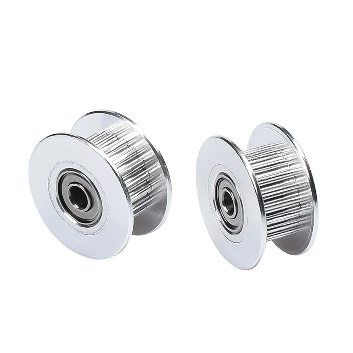 25 Teeth HTD 8M Idler Timing Pulley Aluminum Synchronous Driven Wheel Bore 10/12/15/20/25/30mm For Width 25 30mm 8M Timing Belt