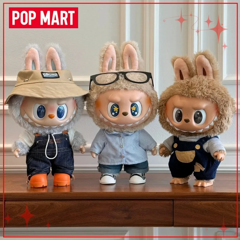 

Подлинная POP MART The Monsters Labubu Fall in Wild Flip with Me Let'S Checkmate Series Виниловая плюшевая кукла для лица Коллекция игрушек в подарок