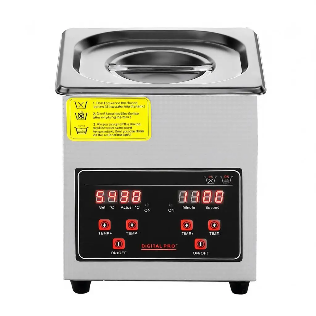 

Ультразвуковой очиститель с цифровым таймером и подогревом, профессиональный ультразвуковой очиститель для ювелирных изделий, аппарат для очистки из нержавеющей стали с подогревом