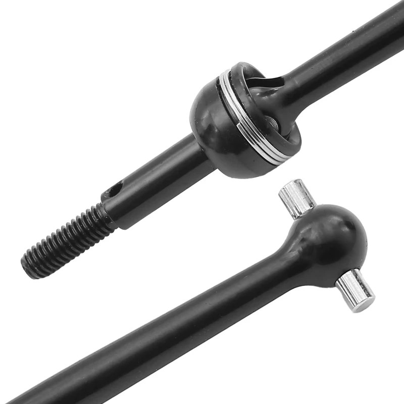 2 pezzi in acciaio metallo albero motore CVD albero di trasmissione per Tamiya TT-02B TT02B 1/10 RC auto parti di aggiornamento accessori RC auto