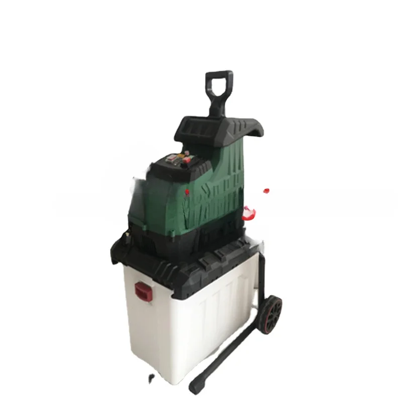 For Household High-Power Electric Branch Shredder Crushing Tree Leaves/Branches/Banana Leaves/Bamboo Garden Tool 220V 2800W