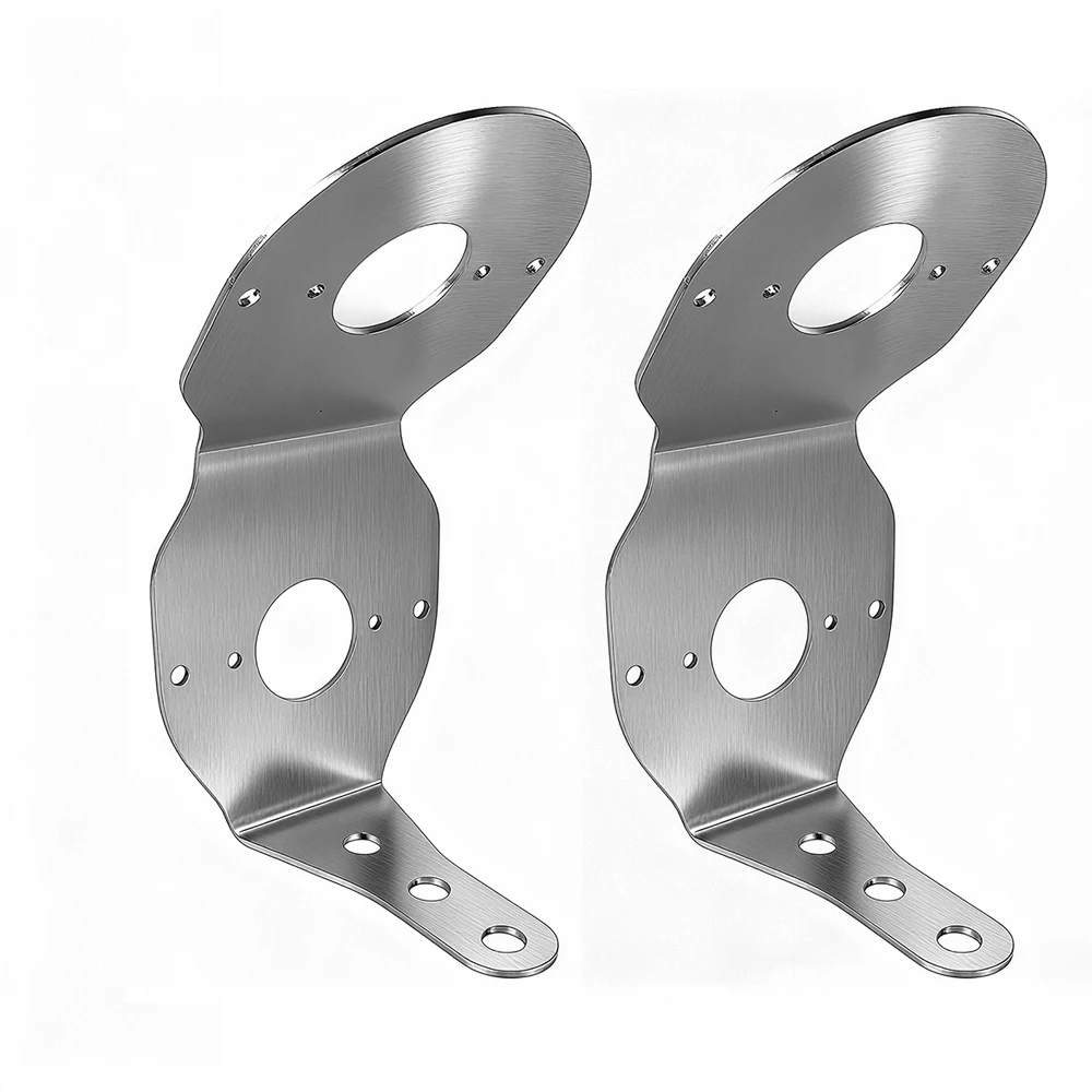 

Universal Watermelon Light Mounting Bracket Holder Truck Pedestal Fender Dual Light Bracket for Trailer Lorry Camper Van ATV