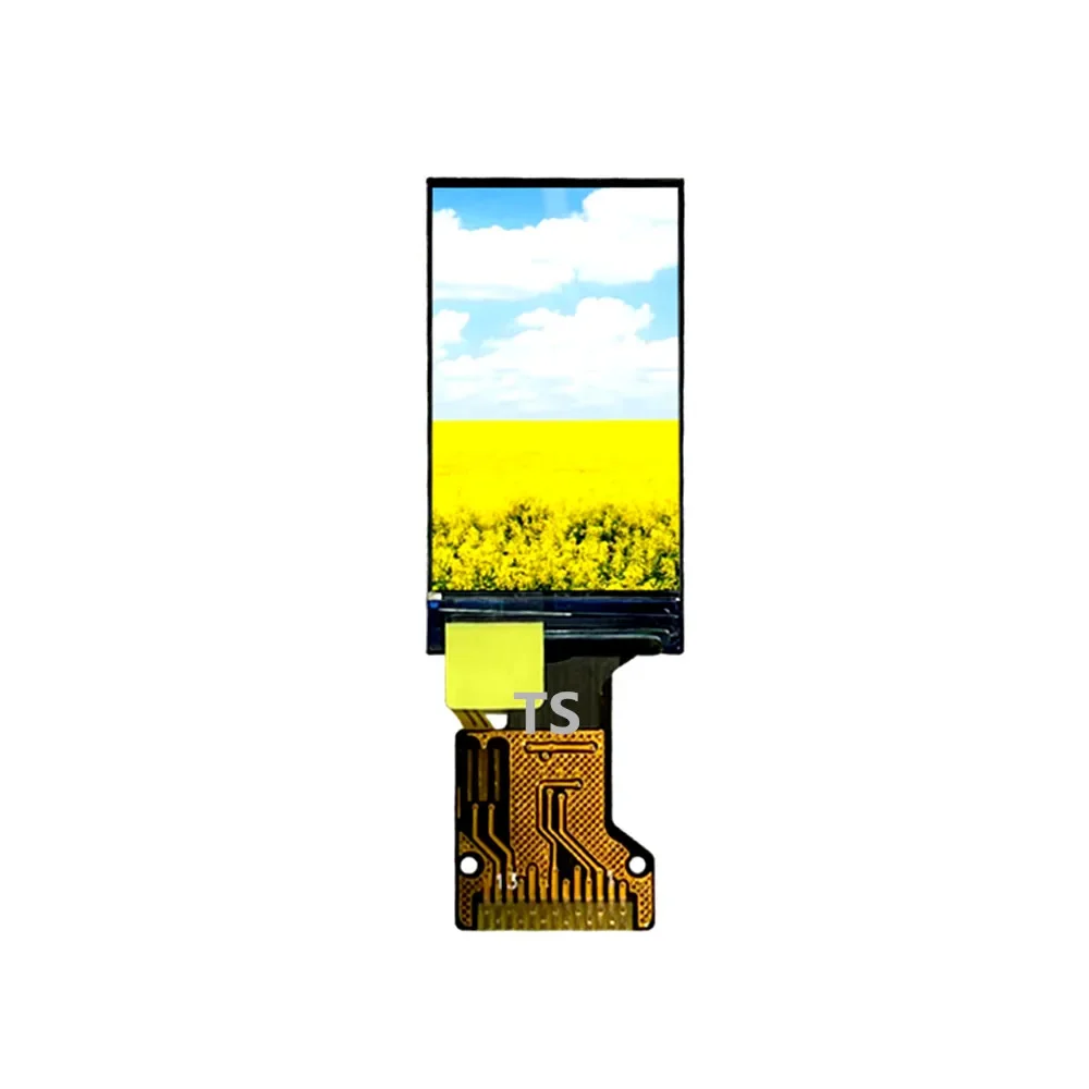 1.08 inch LCD display ips display GC9203 driver 128x220 HD ips 13pin welding type FPC