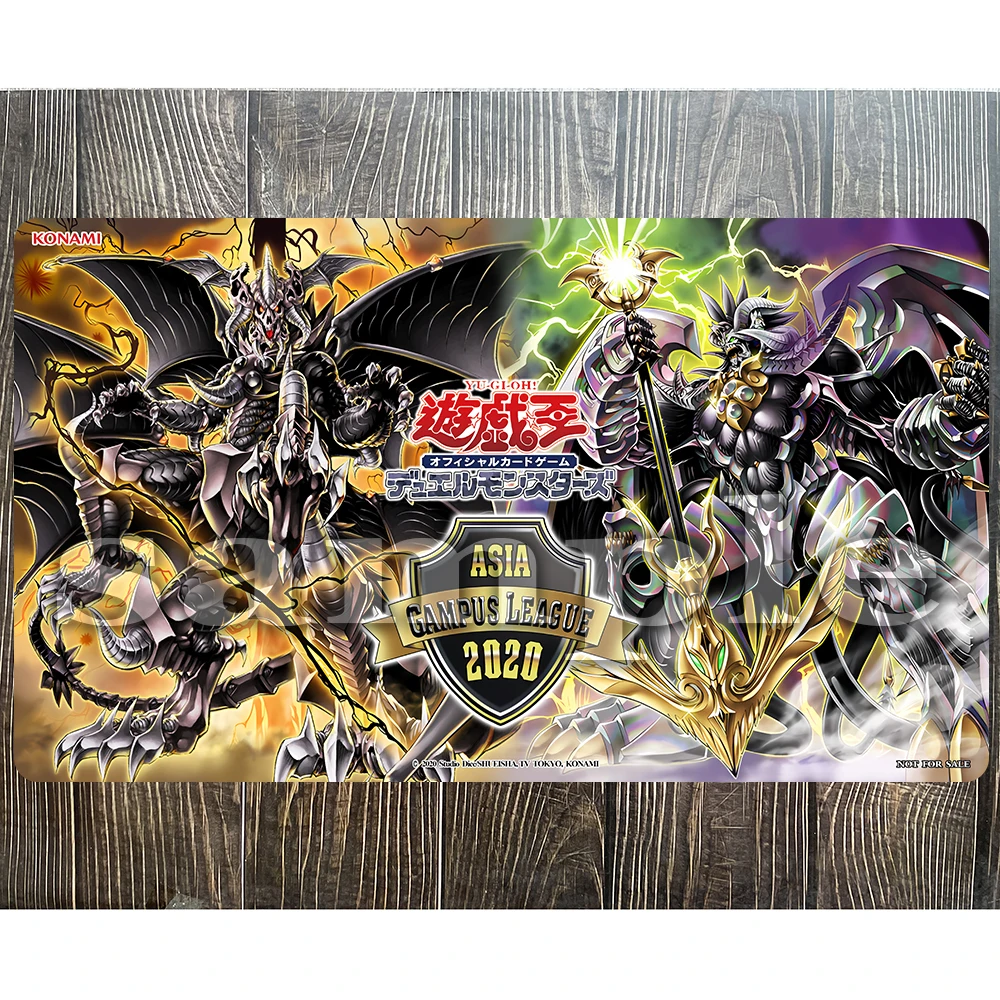 

Yu-Gi-Oh Playmat Reign-Beaux Supreme Overlord of Dark World Game Cad YGO KMC TCG YuGiOh Mat M-247