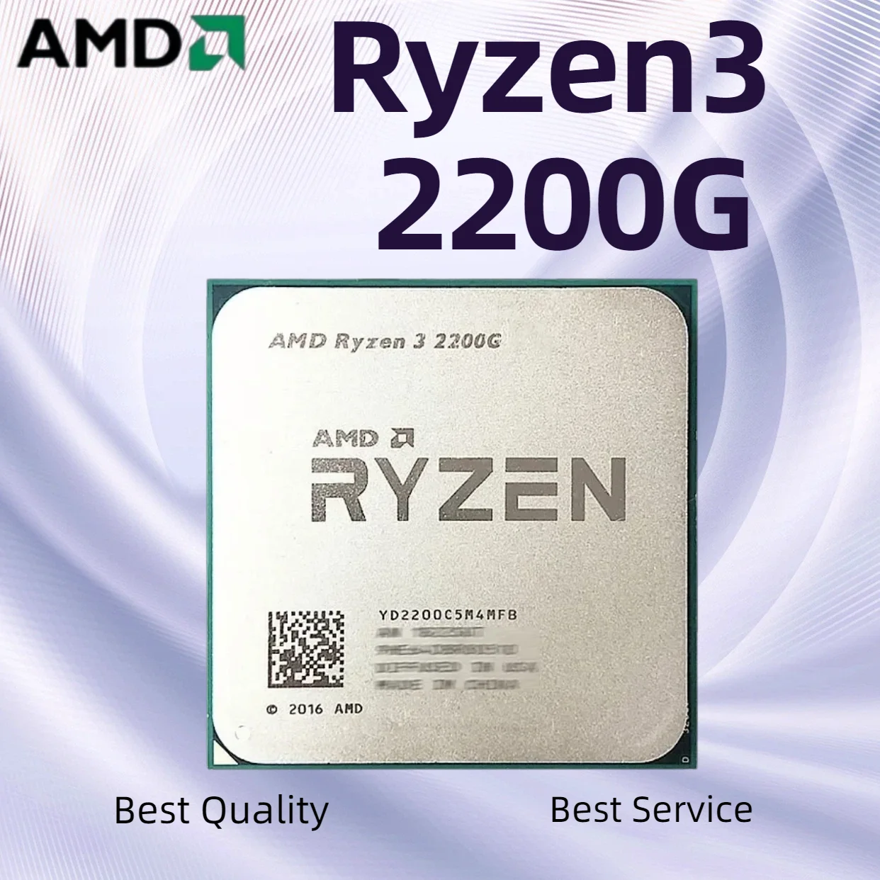 

AMD 3.5 GHz Zen 0.014 Quad-Core Quad-Thread CPU Used R3 2200G Ryzen 3 2200G YD2200C5M4MFB Socket AM4 In Stock