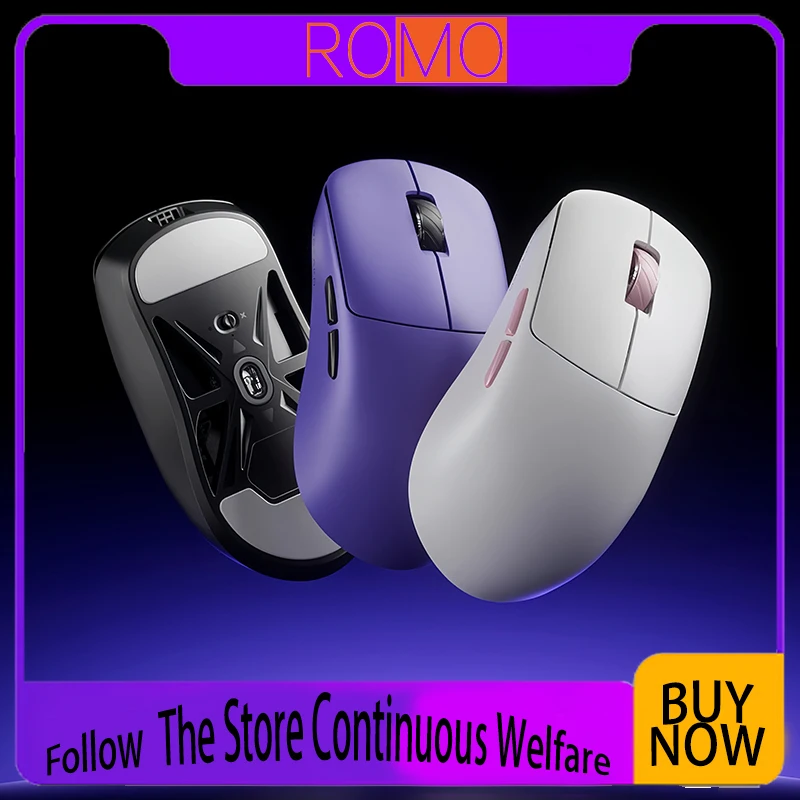 

Беспроводная игровая мышь CRDRAKO KO-ONE 8K, ультралегкая (35 г), с переключателями HUANO Custom, флагманский чип 54H20 для геймеров FPS и Valorant