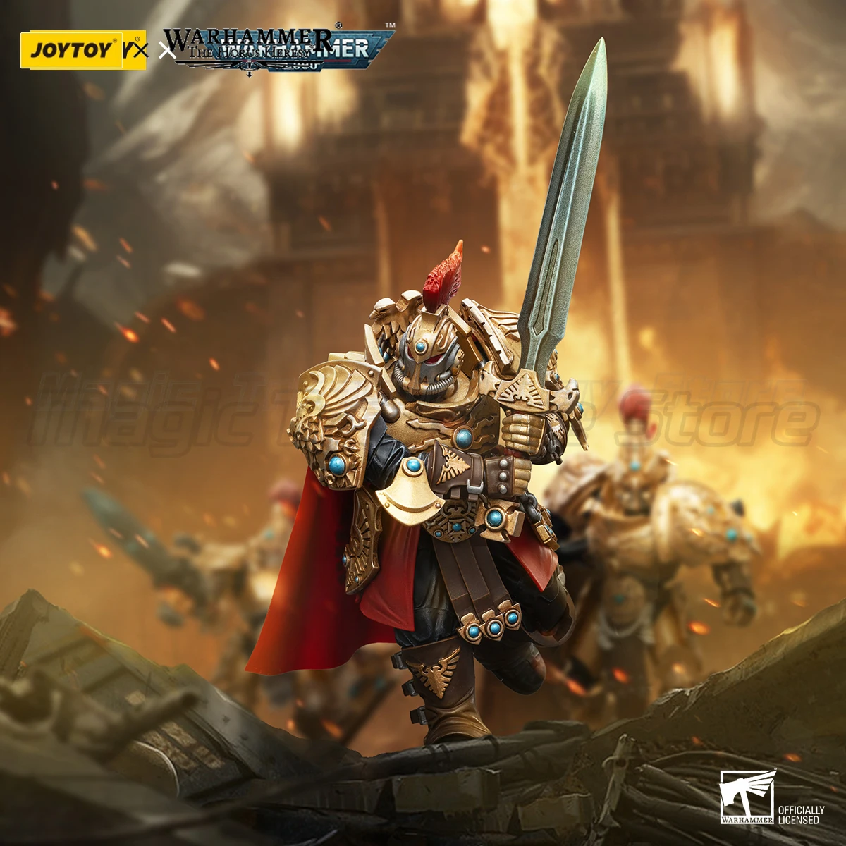 

【MT】24 Hours Delivery JOYTOY Warhammer 40K Adeptus Custodes Blade Champion 1/18 Action Figure