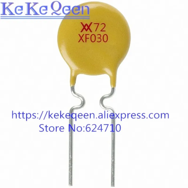 10PCS/LOT Self Recovery Fuse RXEF030  XF030 72V 0.3A PPTC