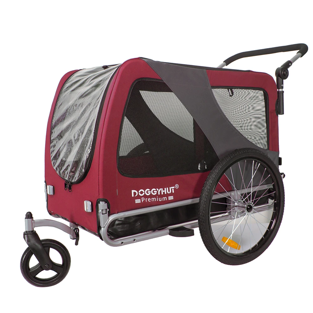 Простота в эксплуатации быстросъемный велосипедный грузовой прицеп с одной рукой