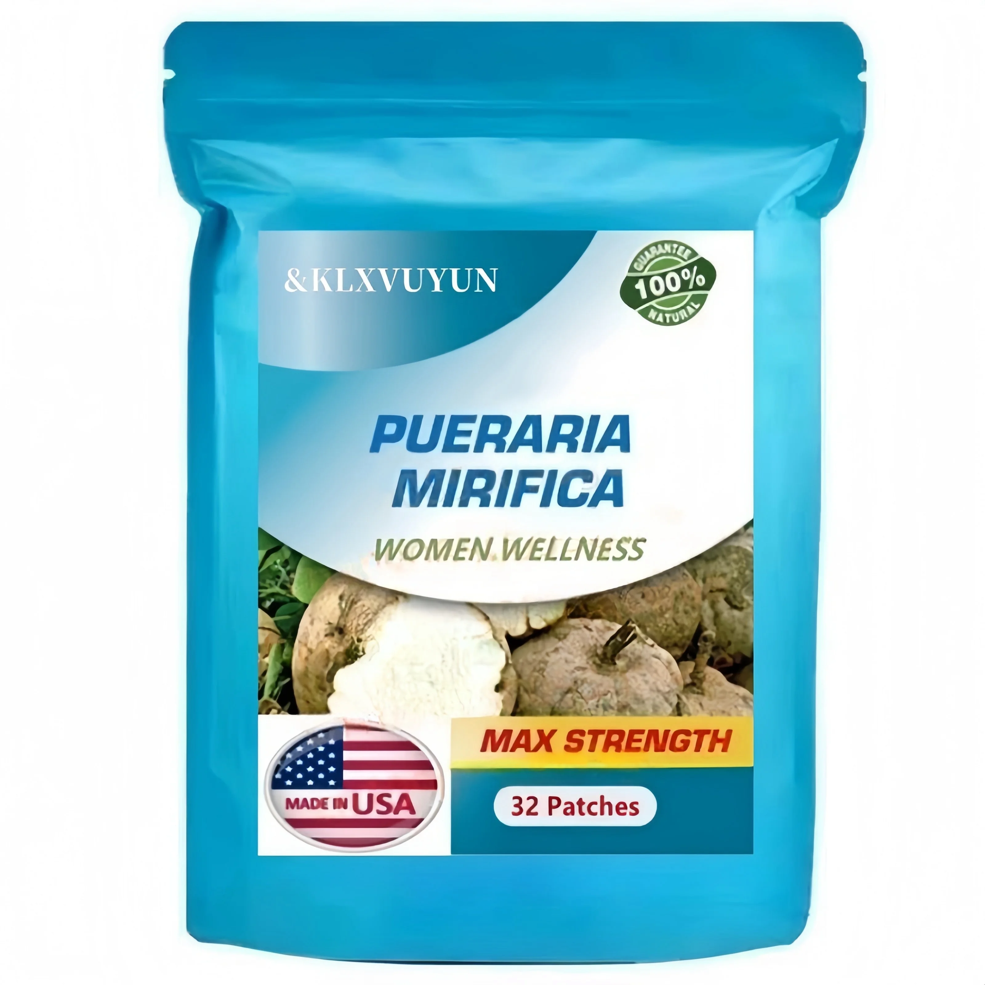 Organic Pueraria Mirifica Transdermal Patches - female hormones - WOMEN’S ULTRA COMPLEX - estrogen Patch