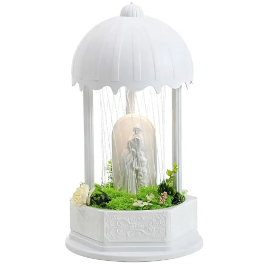 

Скульптурная лампа-дождь Muse Goddess Oil Rain Lamp с аромадиффузором в нейтральных тонах для дома и коммерческих помещений, настраиваемая