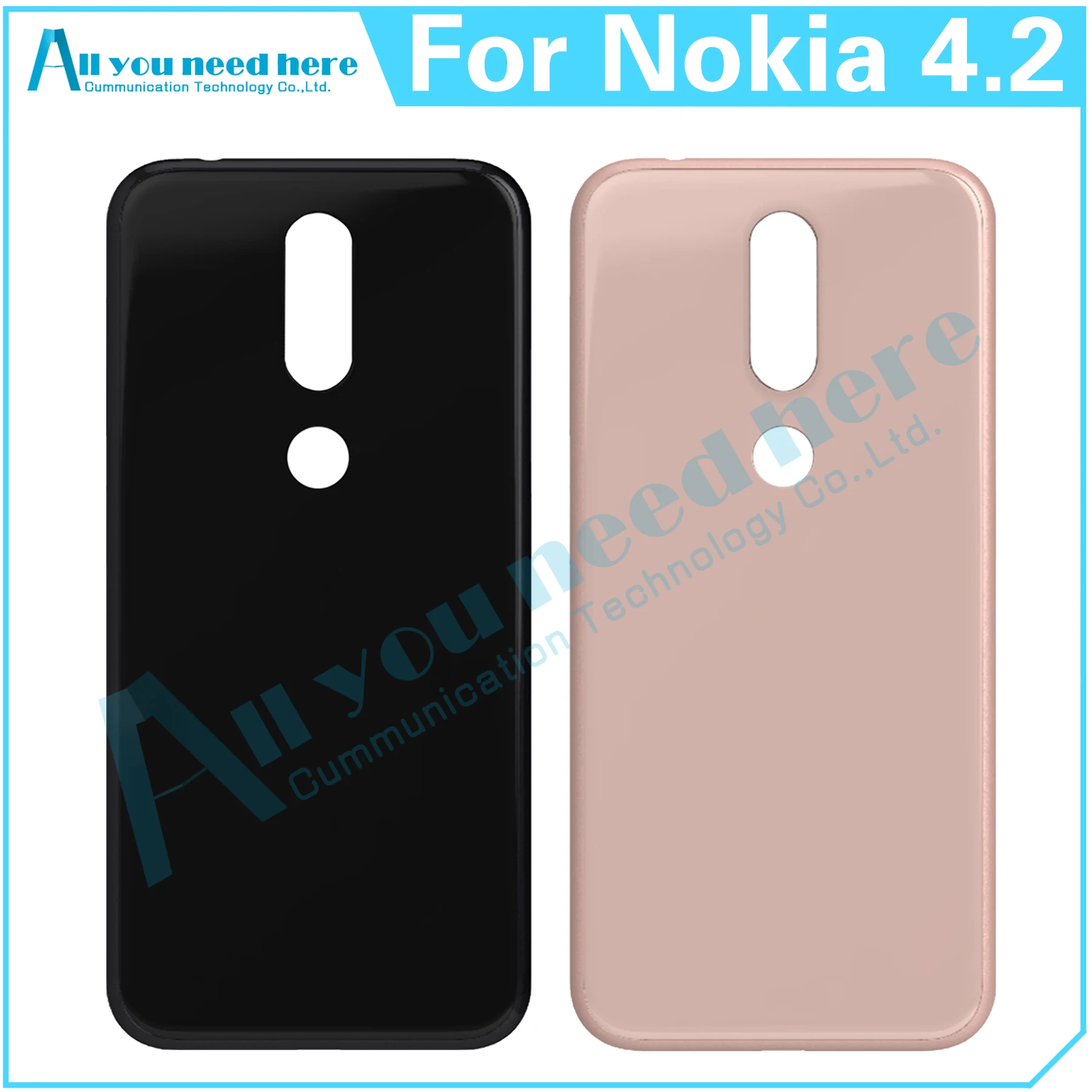 

Крышка для Nokia 4,2 TA-1184 TA-1133 TA-1149 TA-1150 TA-1157 TA-1152, задняя крышка корпуса, задняя крышка, крышка аккумулятора, стекло