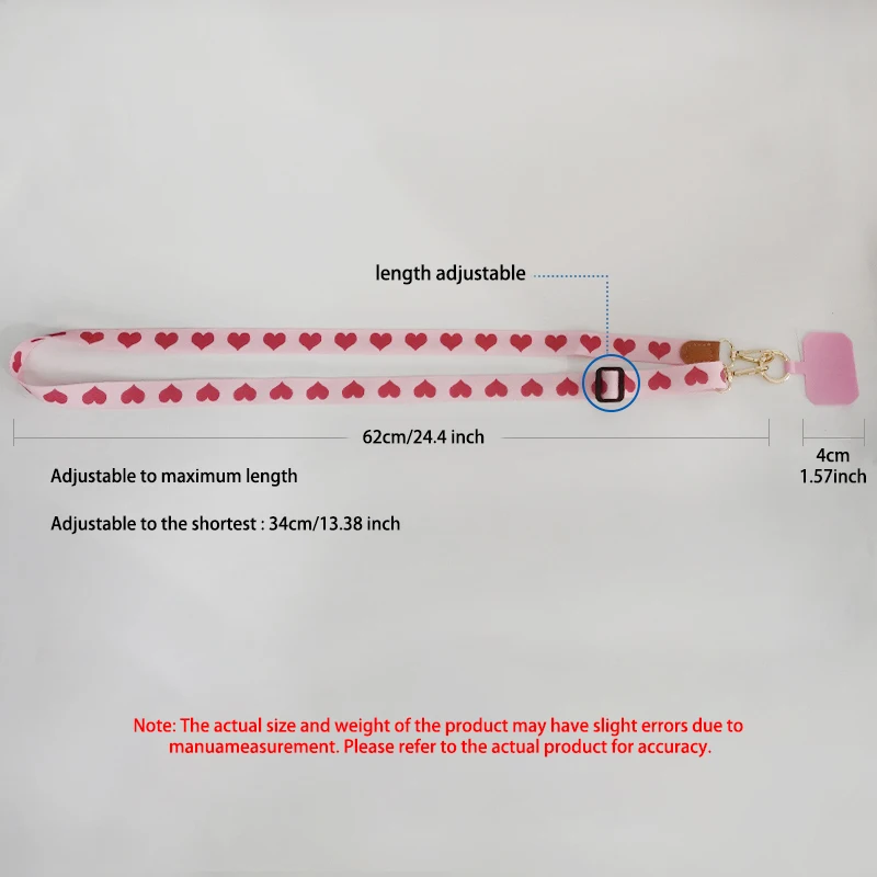 Simple Ins style Phone Lanyard Adjustable Neck Strap Crossbody Anti-lost Mobile Phone Rope for All Cell Phone Cases Accessory