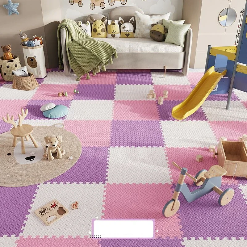 1CM Thick 30×30cm Solid Color Baby Children's Room Game Mat Activity Gym Carpet Playing Mat Puzzle Environmental Protection Mats