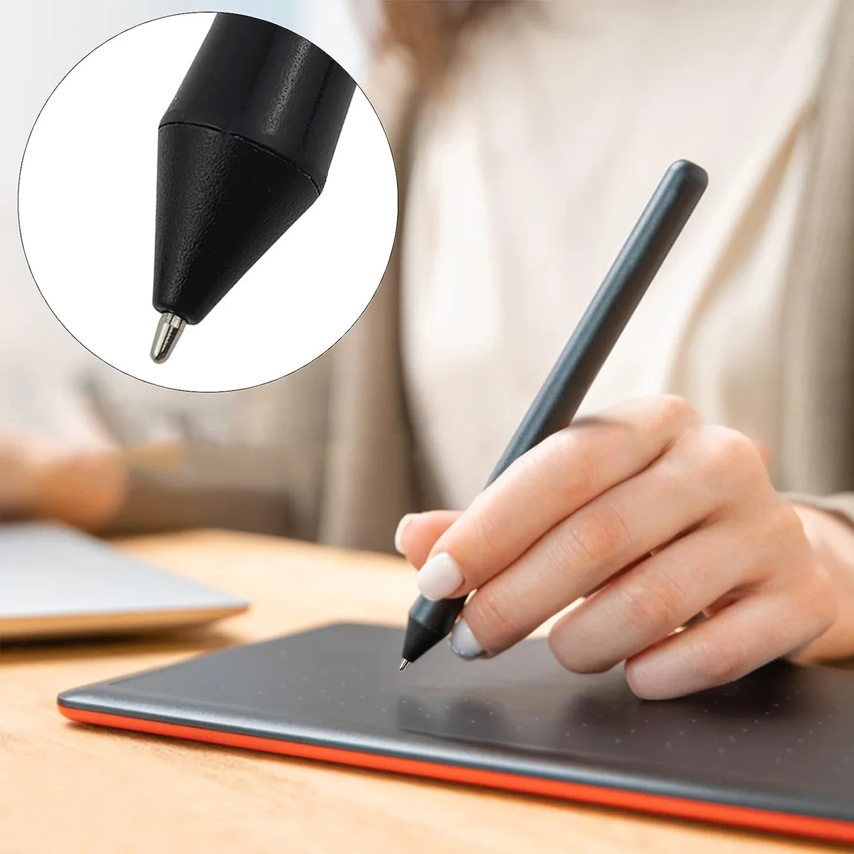 Nieuwe Fonken Tablet Potloodpunt Slijtvast Vervangbare Stylus Tip Titanium Legering Voor Samsung Galaxy Tab S6 S7 S8 S9 S23 Note 1