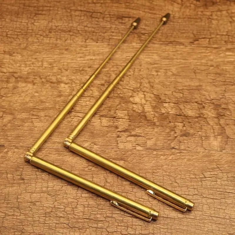 Messing- und Edelstahl-Wasserleiterstangen, verbessertes flexibles Rotationswerkzeug zur Gold- und Wassererkennung – Detail 6
