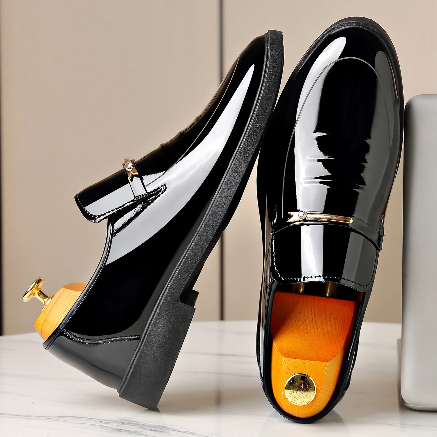 

Men's leather shoes, business formal wear, casual leather shoes, British wedding shoes, dress shoes