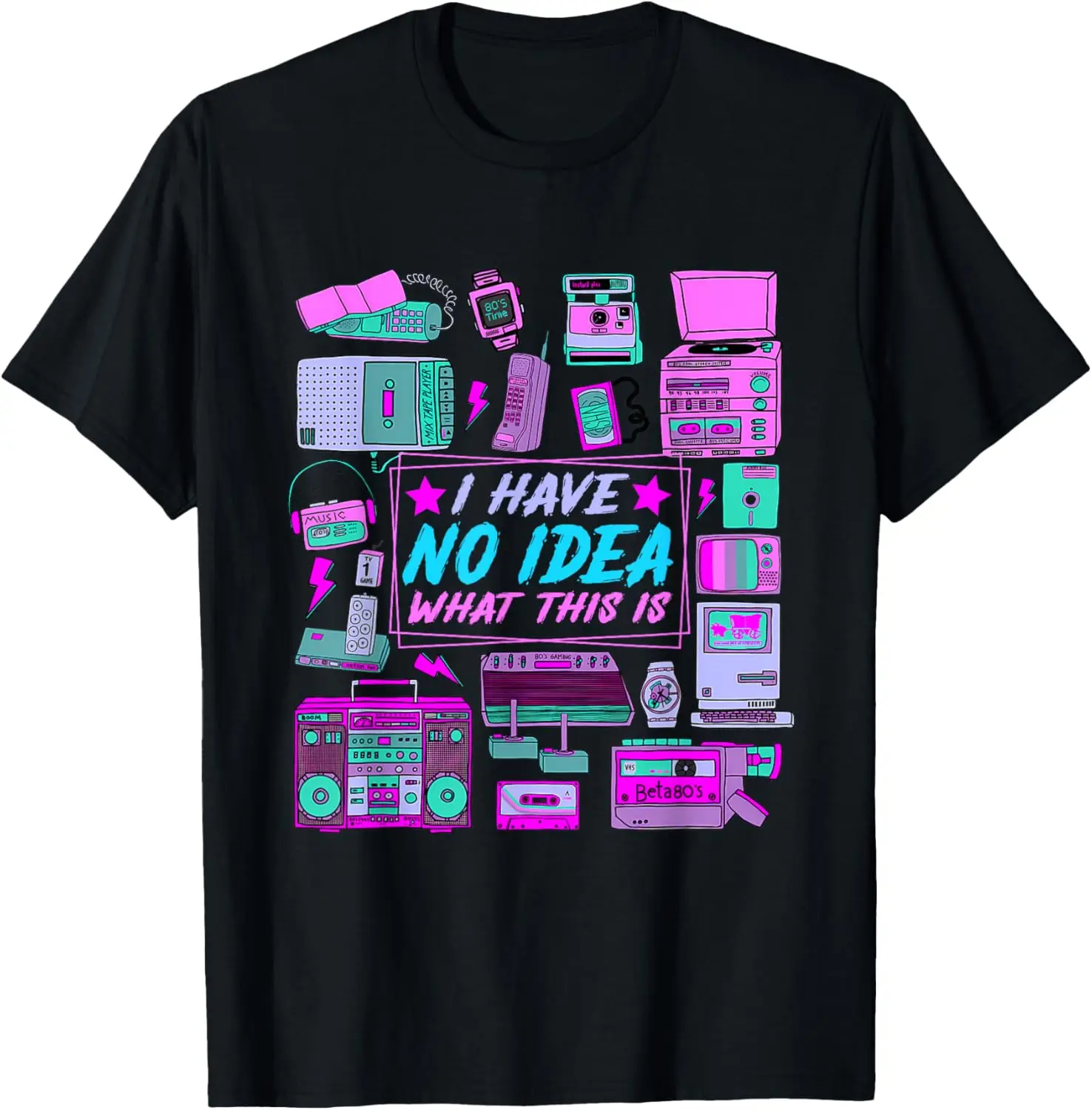 

I Have No Idea What This Is Vintage 70s 80s 90s Retro T-Shirt