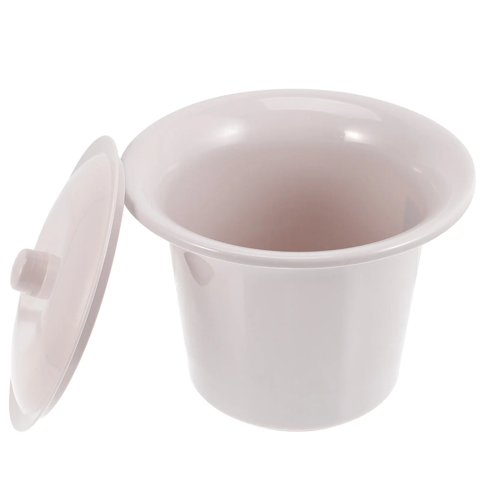Exquisite Non Peel Color Portable Urinal with Lid Thick Plastic Spittoon for Home Hospital Kids Elderly Disabled Night Use