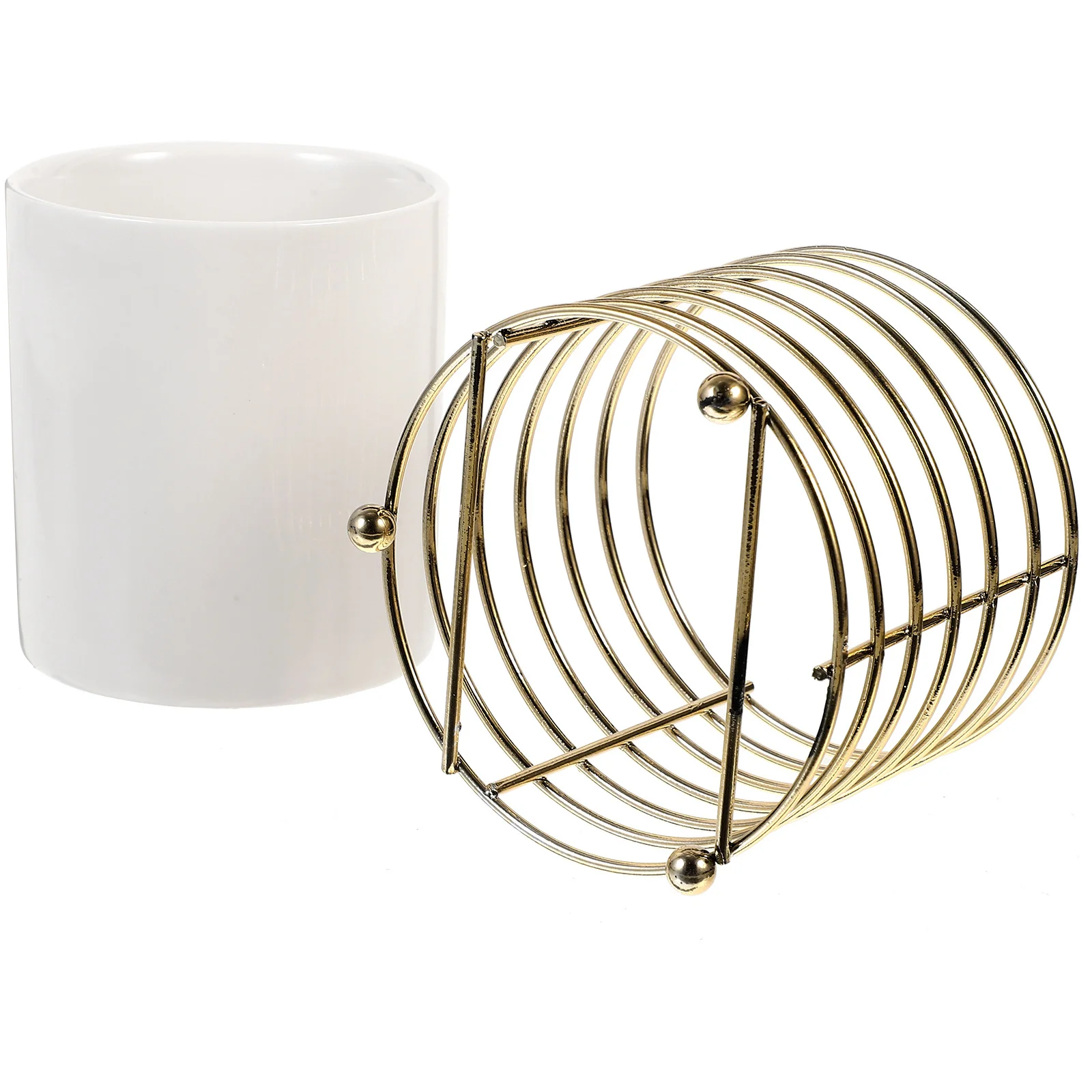 

Ceramic Kitchen Utensil Holder Cutlery Organizer Nordic Style Spoon Chopstick Storage Practical Box Utensil Holder