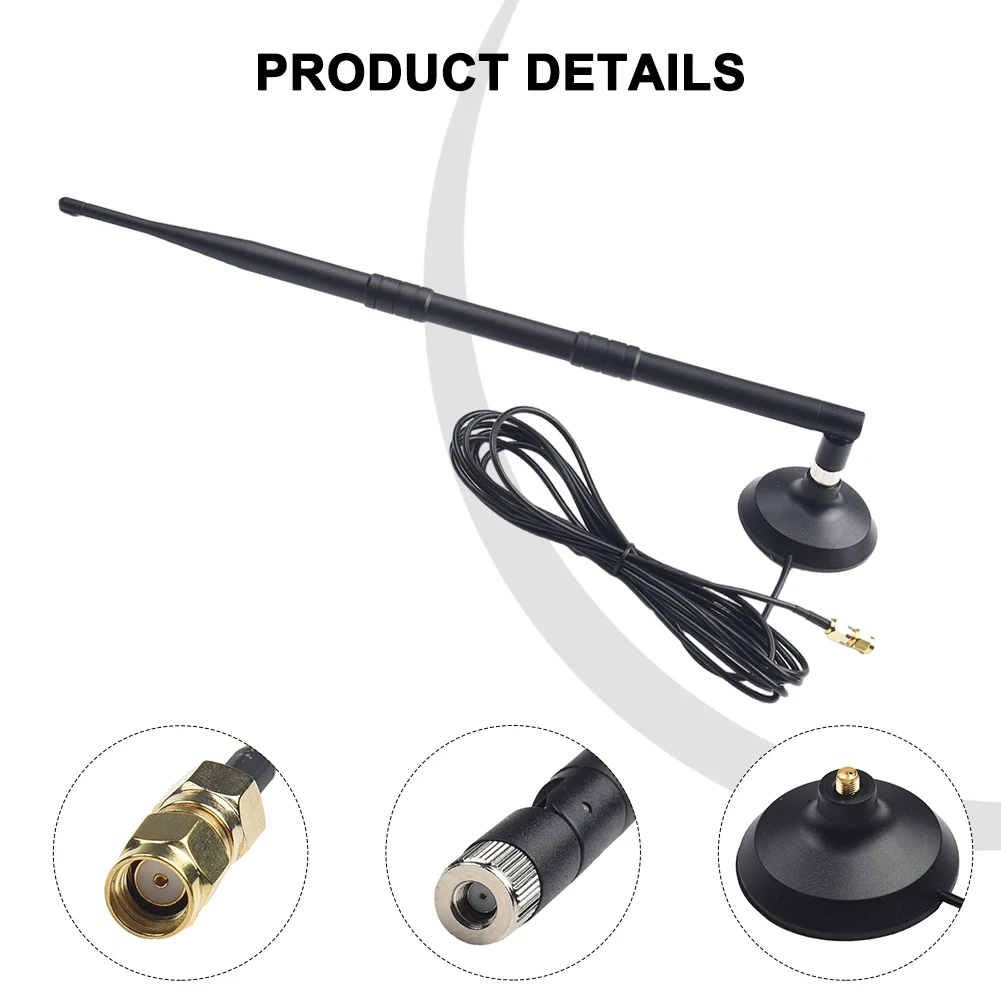 Antenna Kit For Helium Hotspot Miner 5.8dBi Indoor Antenna Magnet Base 900-930 MHz Omni-Directional Antenna For RAK Nebra Bobcat