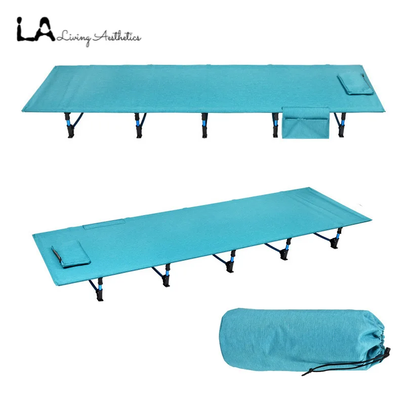 

LA Camping Cot Compact Folding Cot Bed for Outdoor Backpacking Camping Cot Bed Ultralight Folding Tent