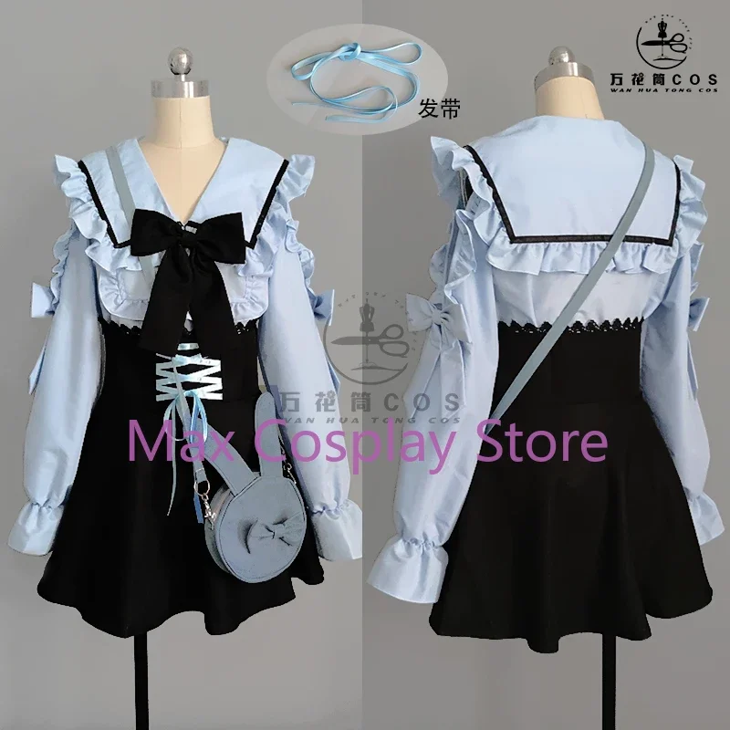 wby2 Cos YouTuber VTuber Hololive Tsukino Mito Cosplay Costume two version can choosed