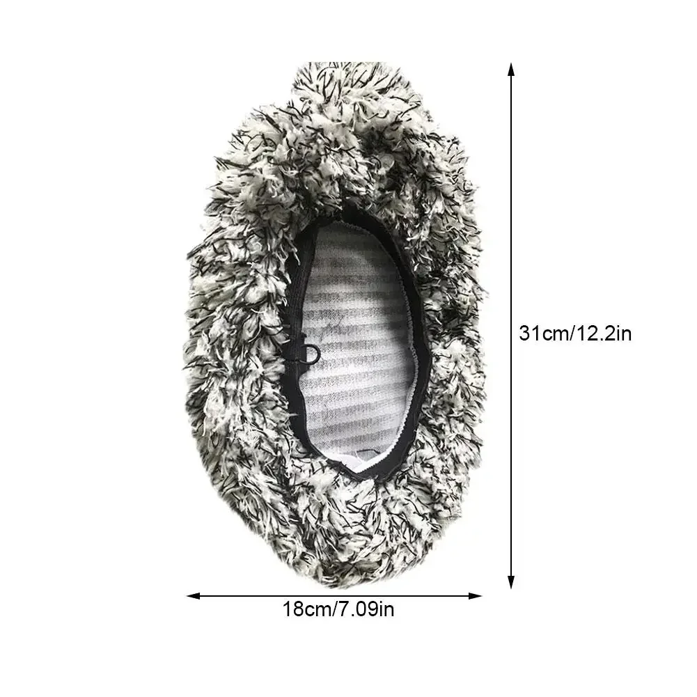 Replacement Cloth Cover for Car Long Handle  Brush Head Car Wash Brush Plush Mop Brush Cover 1pc Cleaning Car Accessories